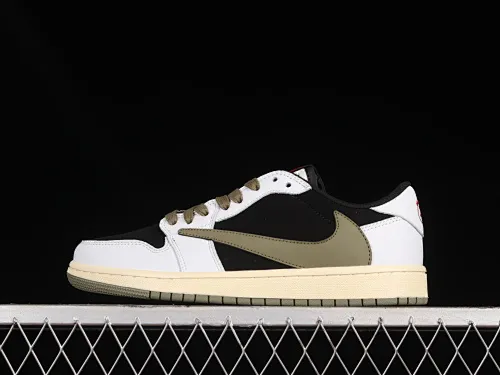 All Categories Air Jordan Jordan Series Basketball Shoes Air Jordan 1 Low Travis Scott x Air Jordan 1 Low OG AJ1 Joe 1 Reverse Overhead Joint Style Casual Sports Basketball Shoes DZ4317-106
